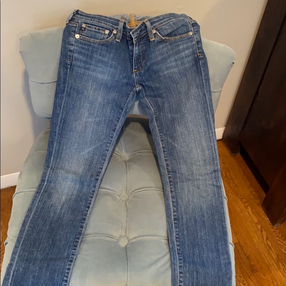 AG Adriano Goldschmied jeans.